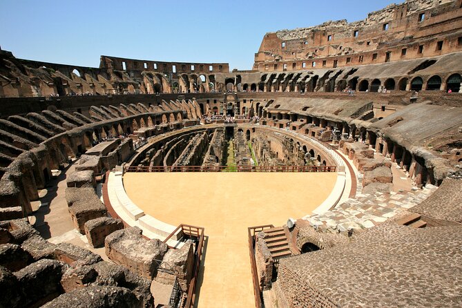 Colosseum Underground and Roman Forum: Small Group Exclusive Tour - Stop 1: Descending Into the Colosseum Underground