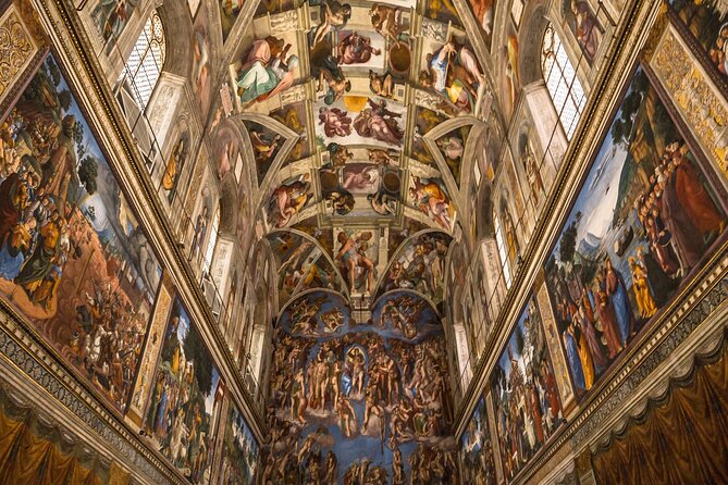Colosseum, Vatican Museum, and Sistine Chapel Experience - Sistine Chapel: short time, big visual impact