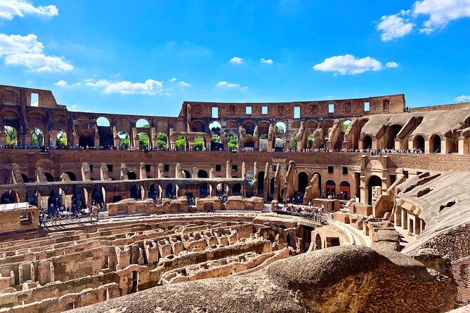 Colosseum with Arena Guided Tour - Colosseum time: what the guide focuses on inside