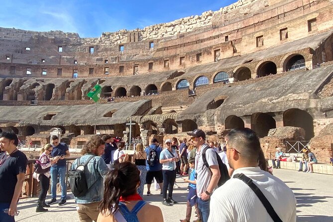 Colosseum with Arena Guided Tour - Group size, language, and hearing the guide clearly