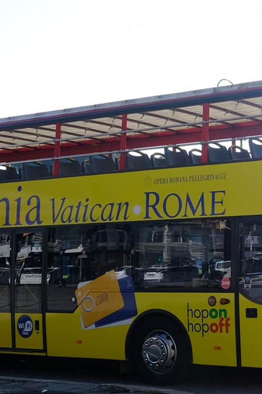 Combo Ticket Rome: Vatican & Rome Hop-On Hop-Off Bus - Boarding With a Smartphone, and One Ticket Across Connected Fleets