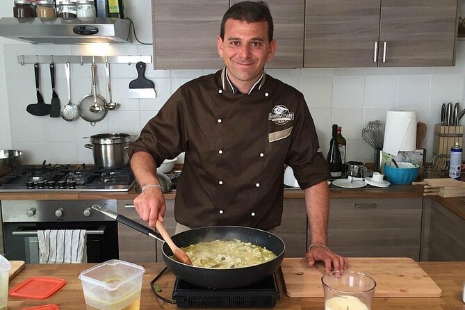 Cook with us in Rome: a Hands-On Cooking Experience 15:30PM class - Tiramisu dessert, plus Prosecco and wine with your meal