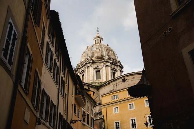Devour Rome Trastevere/Jewish Ghetto Food Tour Rooftop Aperitivo - Trapizzino in Trastevere, then the rooftop finale
