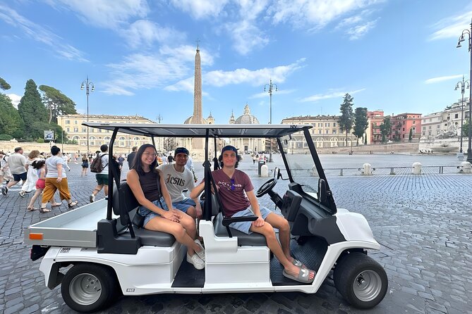 Discover Rome Highlights by Golf Cart Tour private tour - Colosseum Stop: Quick Views and Real Entry Planning