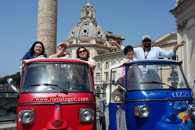 Discover the famous seven hills of Rome with the calessino bee - First Leg: Starting at Piazza della Repubblica and Hitting the Quirinale Hill