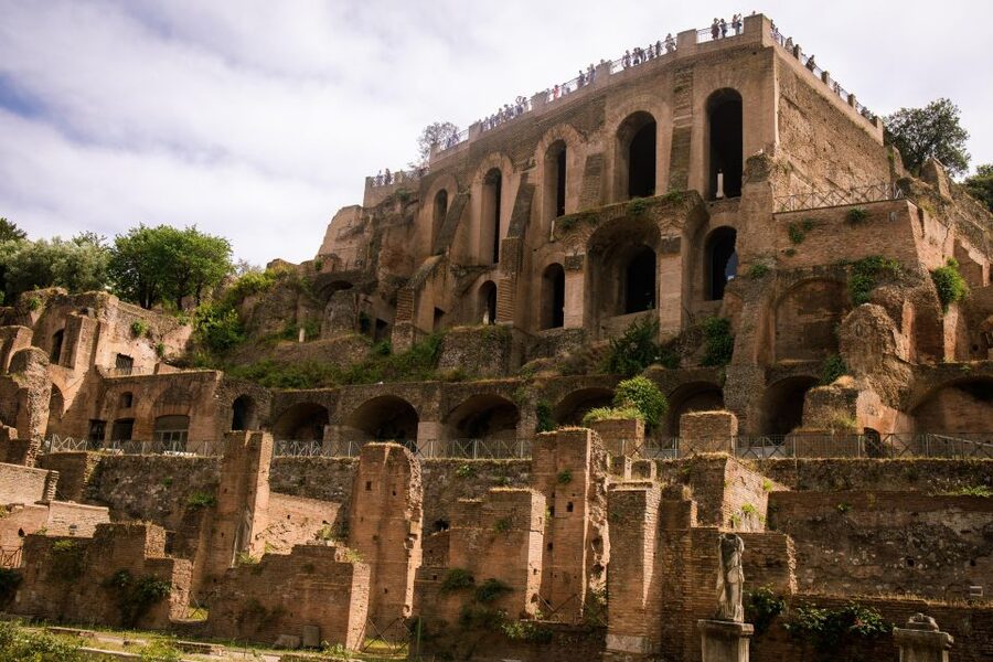 Domus Tiberiana, Palatine Hill and Roman Forum Guided Tour - Domus Tiberiana, the star stop on Palatine Hill