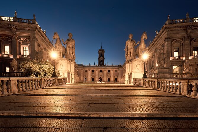E-Tuk Tour: Rome by Night - Piazza del Popolo meeting point and how the start feels