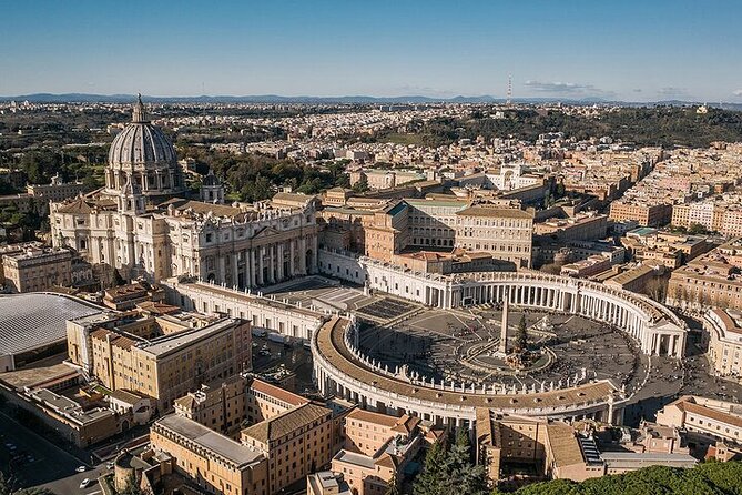 EARLY ACCESS Vatican Museums, St. Peter's with Dome by elevator - Price and value: tour fee plus separate Vatican admissions