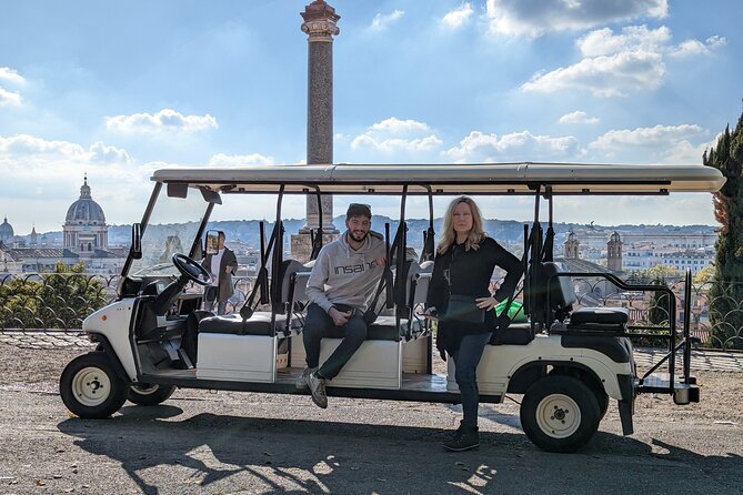 Explore Rome on a Golf Cart: Private Tour - Electric carts and quick stops, not long lines