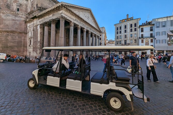 Explore Rome on a Golf Cart: Private Tour - Foro Romano and short passes that keep the momentum