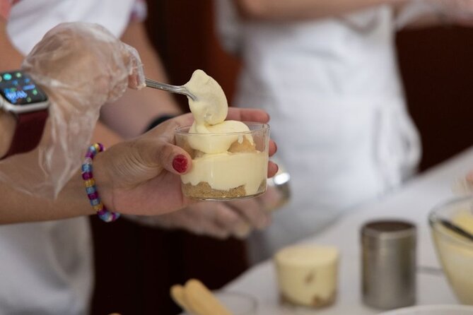 Fettuccine Ravioli and Tiramisu Cooking Class in Rome - Tiramisu from Scratch: Mascarpone, Espresso, and Assembly