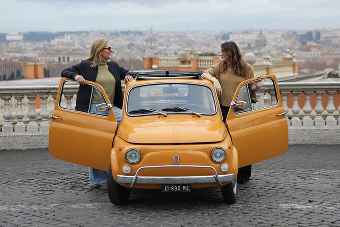 Fiat 500 Roma Professional Photography Service - Terrazza del Gianicolo: Turning Views Into a Real Memory