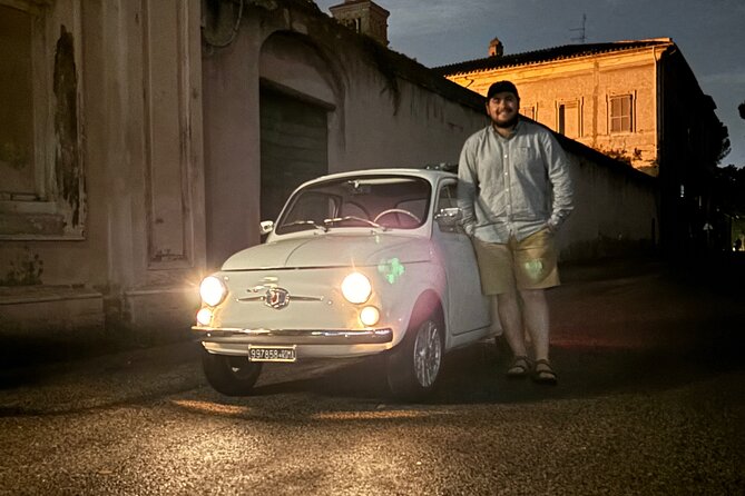 Fiat500 Night&Day Photoshoot, with a Roman, pickup included - Key highlights before you go