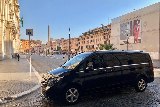 Fiumicino Airport (FCO) to Rome - Private Arrival Transfer - Mercedes Comfort With Air-Conditioning That Actually Helps