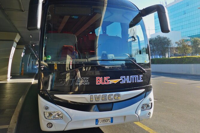 Fiumicino Airport Shared Shuttle Bus to Rome Termini & Vatican - Key things to know before you board