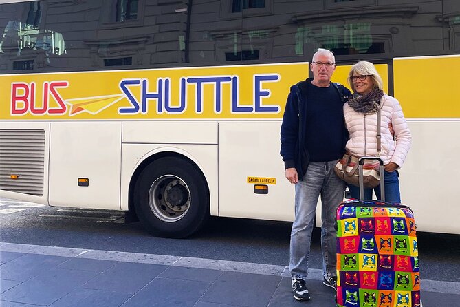 Fiumicino Airport Shared Shuttle Bus to Rome Termini & Vatican - Where the bus picks you up (and what that means for your hotel)