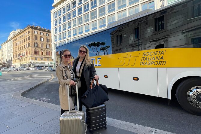 Fiumicino Airport Shared Shuttle Bus to Rome Termini & Vatican - Small snags to plan for in a busy Rome