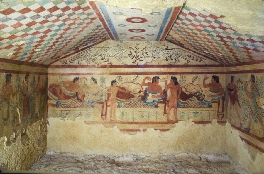 From Civitavecchia: Tarquinia & Unesco Site Visit with Lunch - First Stop: Tarquinia’s UNESCO Etruscan Necropolis