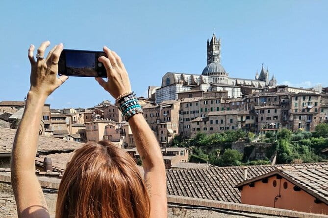 From Rome: Day Trip to Tuscany & Siena with lunch & Wine Tasting - Florence to Monteriggioni: medieval fortress city in a quick hit