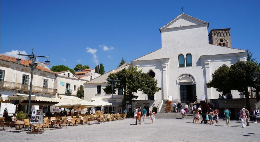 From Rome: Discover Amalfi Coast and Pompeii, Full Day Tour - Amalfi Town Stop: Coffee, Photos, and a Short, Sweet Window