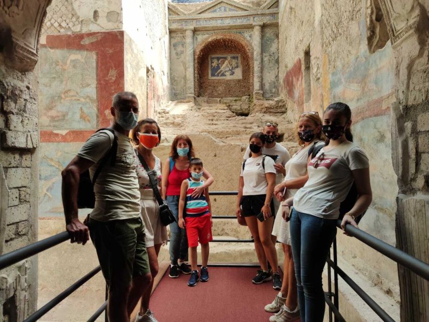 From Rome: Pompeii All-Inclusive Tour with Live Guide - The Forum, Thermal Baths, and Lupanar, the landmarks your guide focuses on