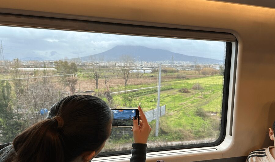 From Rome: Pompeii and Herculaneum Tour w/ High-speed Train - Pompeii’s cobblestone streets, with a guide’s story doing the work