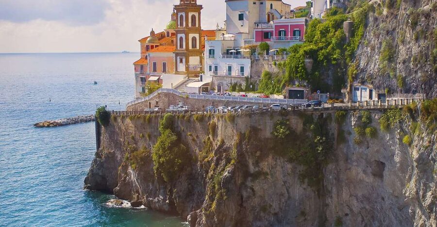From Rome: Positano & Amalfi Coast Day Trip by Train & Ferry - Starting at Caffè Trombetta, find the pink team fast