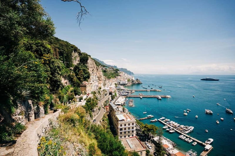 From Rome: Sorrento, Positano & Amalfi Coast Day Trip - Salerno as the hinge point: cruising back and heading home