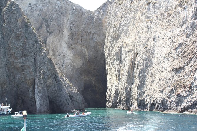 Full day boat excursion of Ponza & Palmarola from Rome - Isola di Ponza: Roman-era grottoes, sea arches, and real swim time
