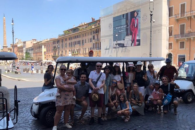 Full day private guided tour of Rome by golf-cart & Colosseum and Roman Forum - The quick hits around the Colosseum area (and what they teach)