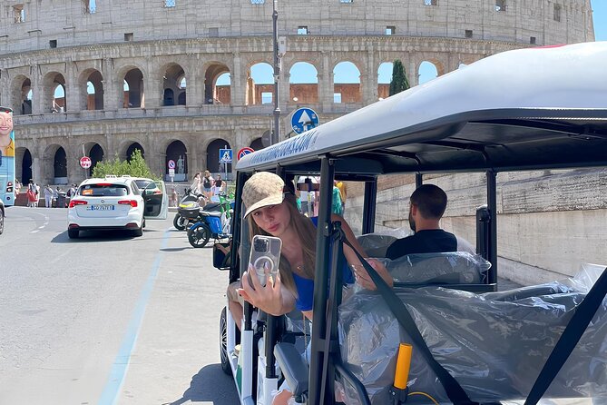 Fun Golf Cart Tour with Music and Gelato in Rome - Castel Sant’Angelo and the Passetto di Borgo Story