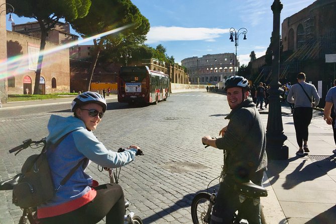 Gems of Rome: Small Group E-Bike Tour with Street Food stops - Colosseum to Palatine Hill viewpoints: fast access, big-photo energy