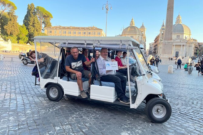 German Golfcart Tour - The Colosseum From Outside: The Big Shot Without the Big Detour