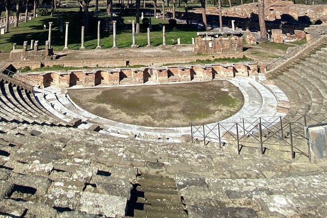 German port city of Ostia Antica - Neptune thermal baths: where people handled both body and politics
