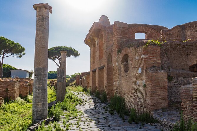 German port city of Ostia Antica - How the guided tour runs in about 2 hours