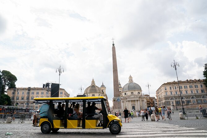 Golf Cart Small-Group Guided Tour: Rome City Highlights - The route through Rome highlights, stop by stop