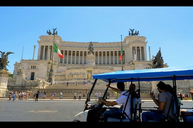 Golf cart tour: explore Rome's iconic landmarkes with ease - Meeting point and how the experience is paced