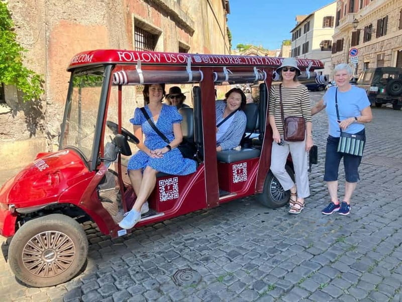 Golf Cart Tour: Highlights of Rome - Key points to know before you go