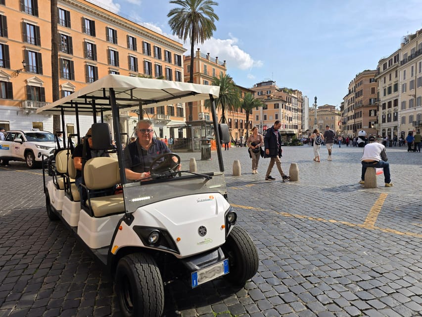 Golf Cart Tour of Rome: 3h with local guide and Gelato - Why Rome feels easier from a golf cart