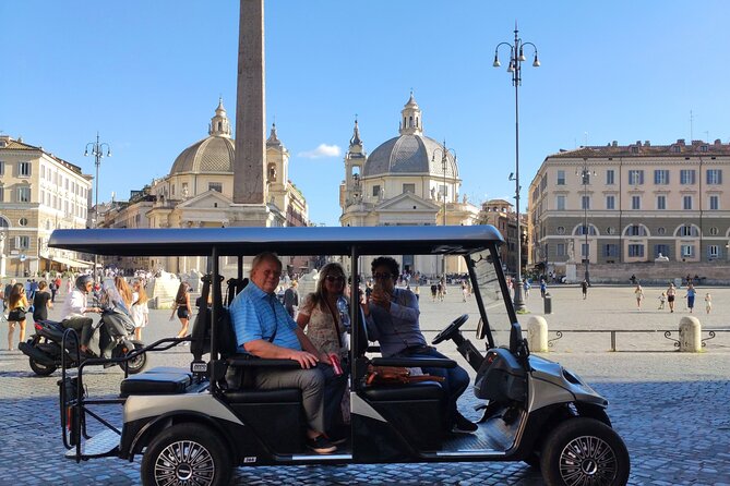 Golf Cart Tour Private Experience of Rome's City Center - Start with pickup inside the Aurelian walls and end wherever you want