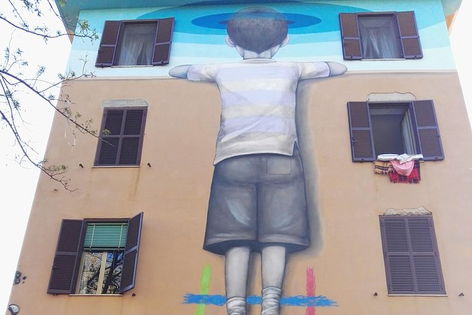 Graffiti art tour in Rome - Colosseum Area, Then Back to Real Neighborhoods
