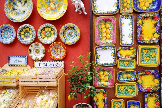 Grand Tour to Pompeii (with private guide) & the Amalfi Coast from Rome & back - Sorrento for color and traditions, plus an easy lunch window