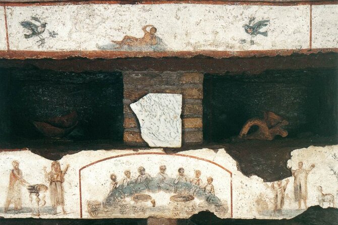 Group tour: Christian Catacombs - San Callisto catacombs: the sacred underground and the time limits
