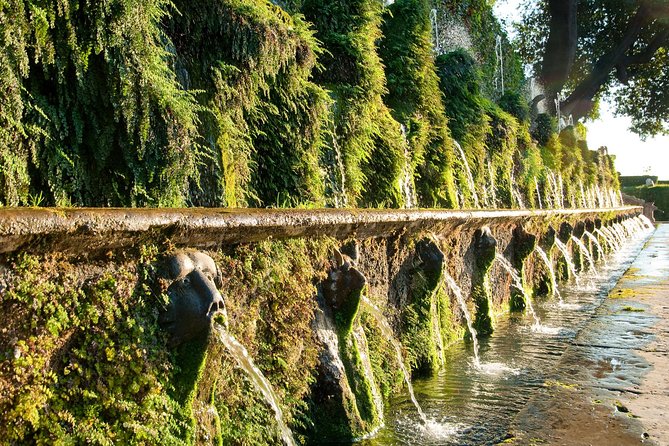 Heritage Site: Villa d'Este and Hadrian's Villa in Tivoli Tour from Rome - When things go sideways: rain, fountains, and transport hiccups