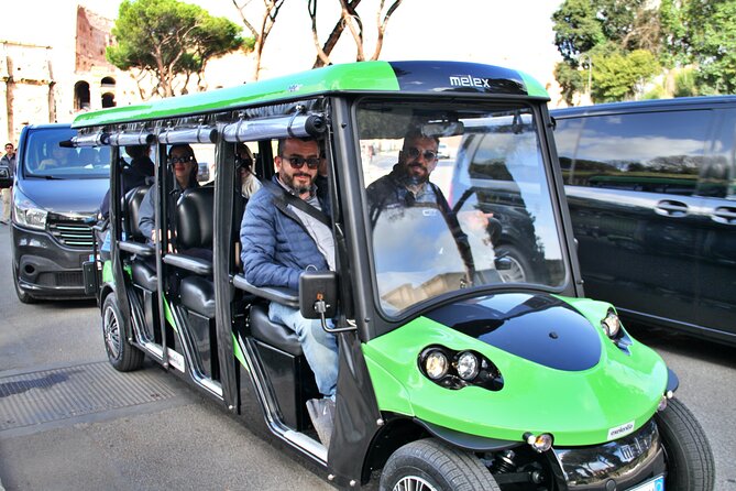 Highlights of Rome: Golf Cart Tour with Artisanal Gelato Tasting - Bocca della Verita: the legend, the marble mask, and a quick payoff