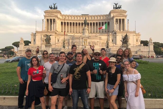 Hops and Stops Rome: History and Beer Walking Tour in the Eternal City - Via dei Fori Imperiali and Colosseum Views: Emperor Talk in Real Space