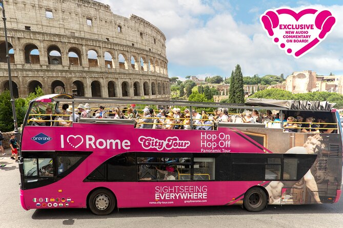I Love Rome : Hop on Hop off Open Bus Tour - Getting started at Stop 1 near Termini Station