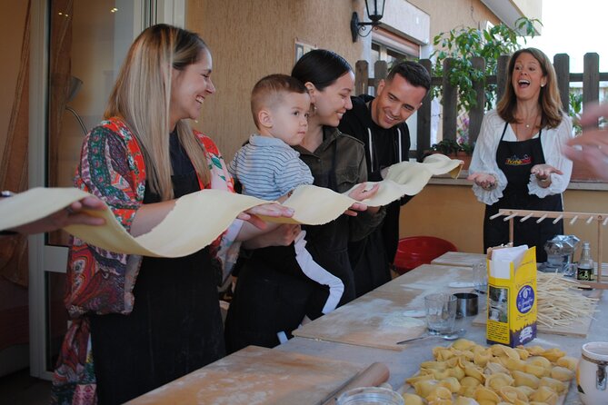 Inspirational Cooking on the Roman Chef's Panoramic Terrace - The Pasta Lesson: Hands-On, Not Just Hands-Off