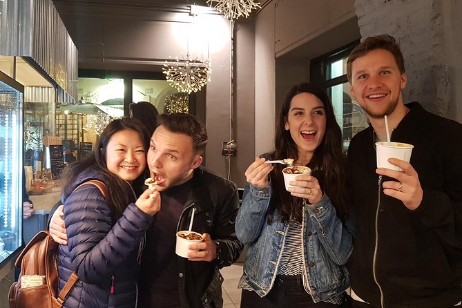 Jewish Ghetto and Campo Dè Fiori By Night Food, Wine and Sightseeing Tour - Piazza Navona: tiramisù, then Baroque storytelling