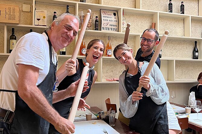 Kitchen of Mamma: Pasta Cooking Class with market visit in Rome - YellowSquare kitchen and chef Marco’s hands-on pasta flow